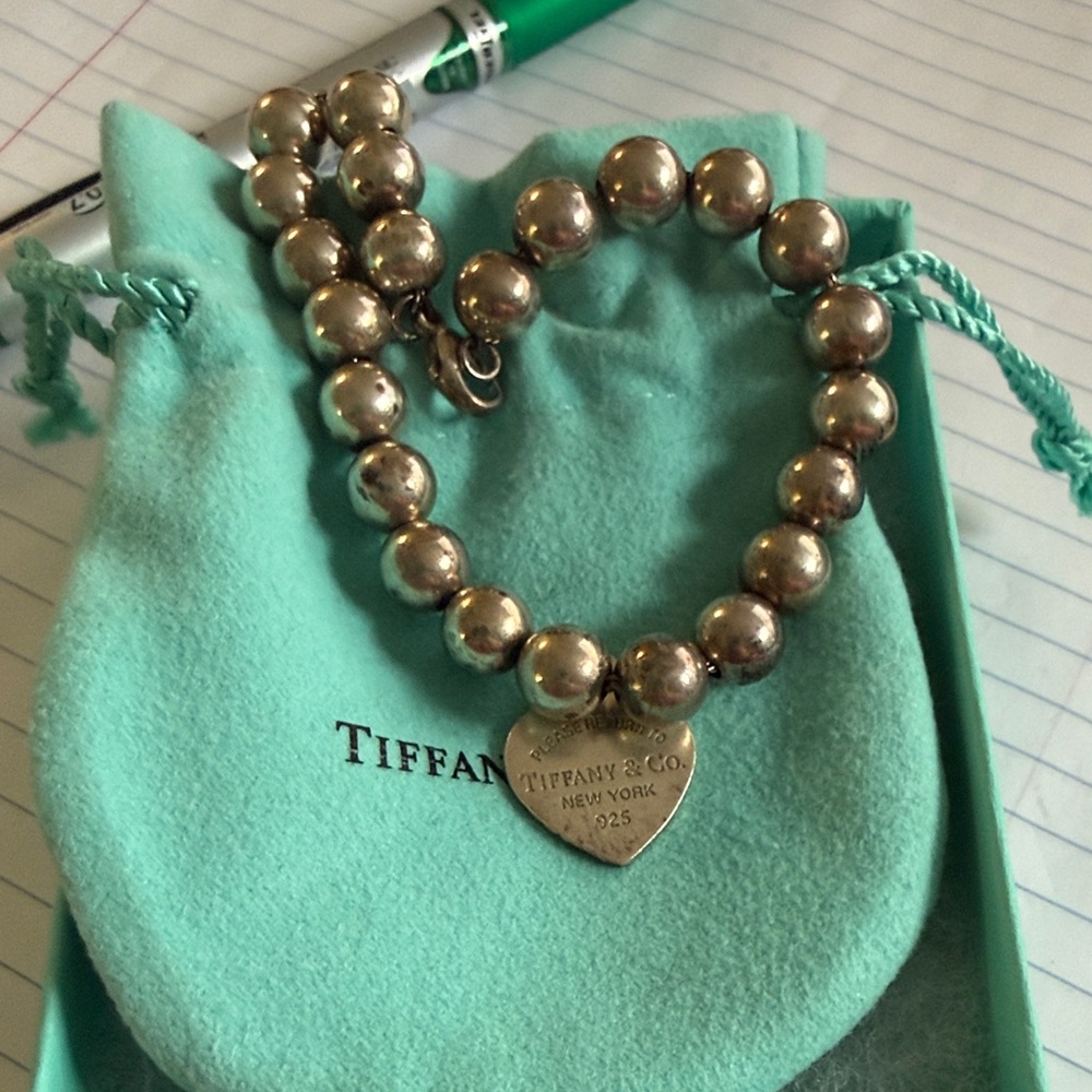 Tiffany & Co. Silver Bead Bracelet